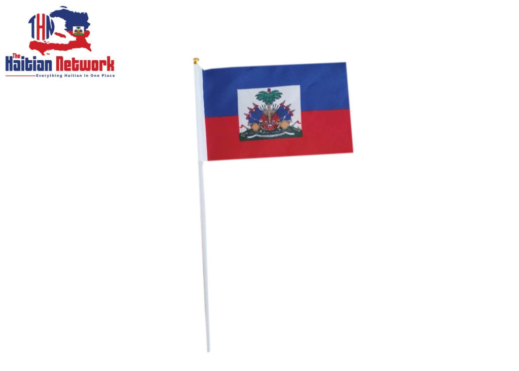 Mini Haitian Flag - THE HAITIAN NETWORK LLC